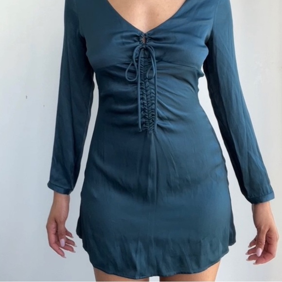 New Turquoise Zara dress - Picture 1 of 4